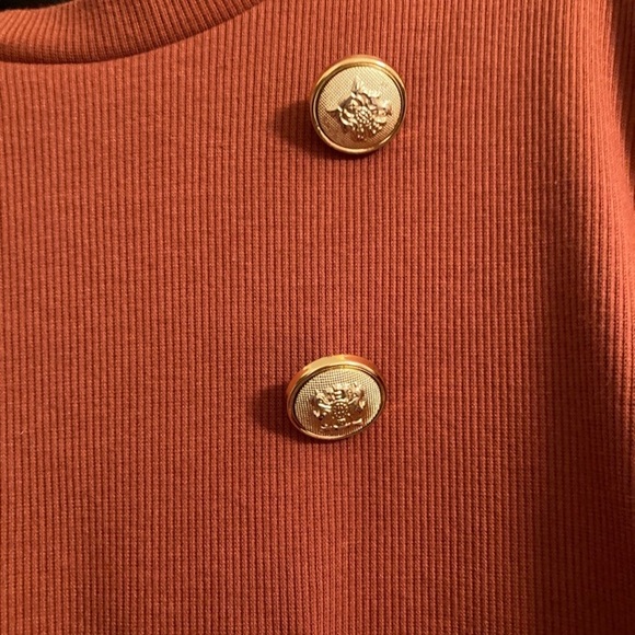 Shein XL rust top - Picture 3 of 4